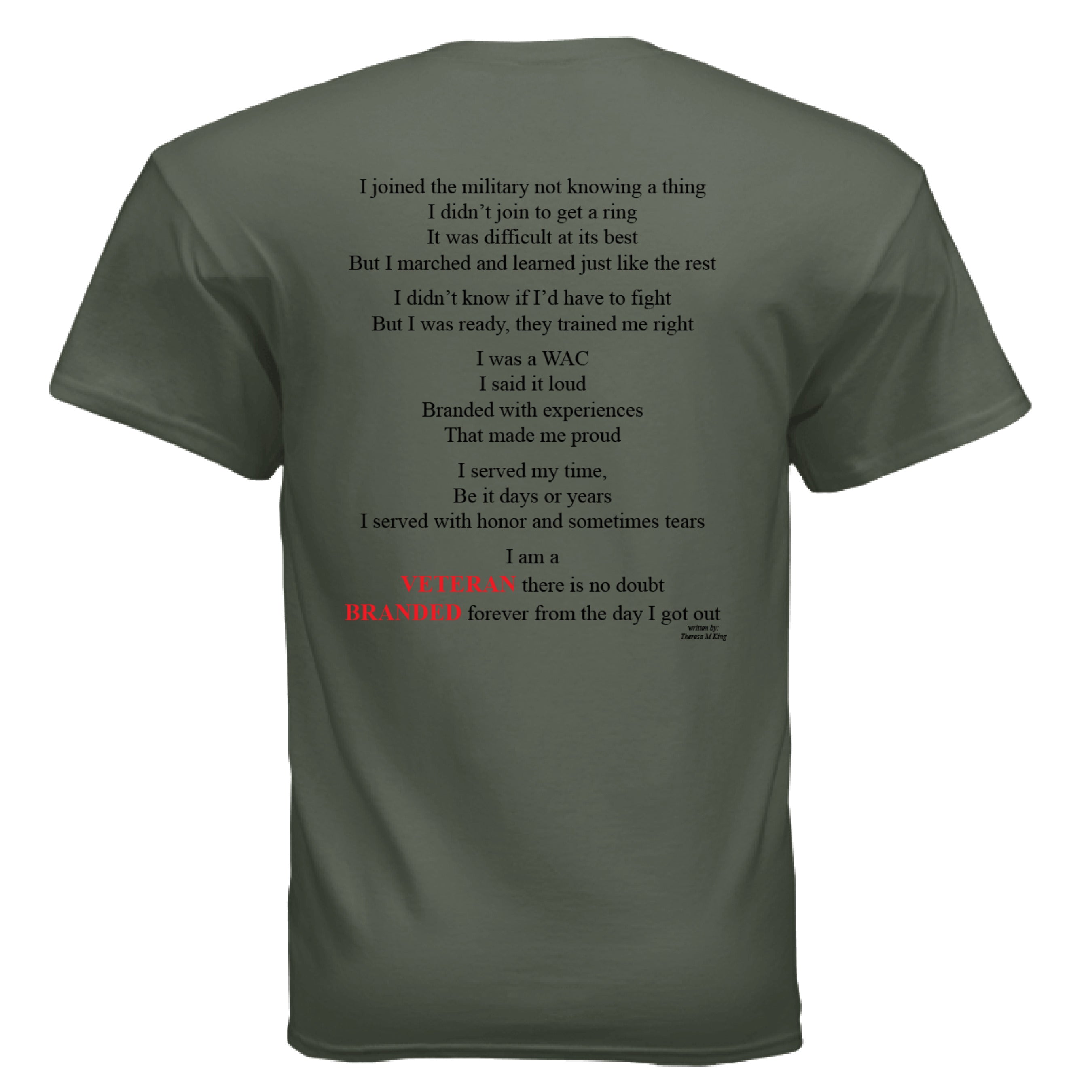 MILITARY GREEN - BACK