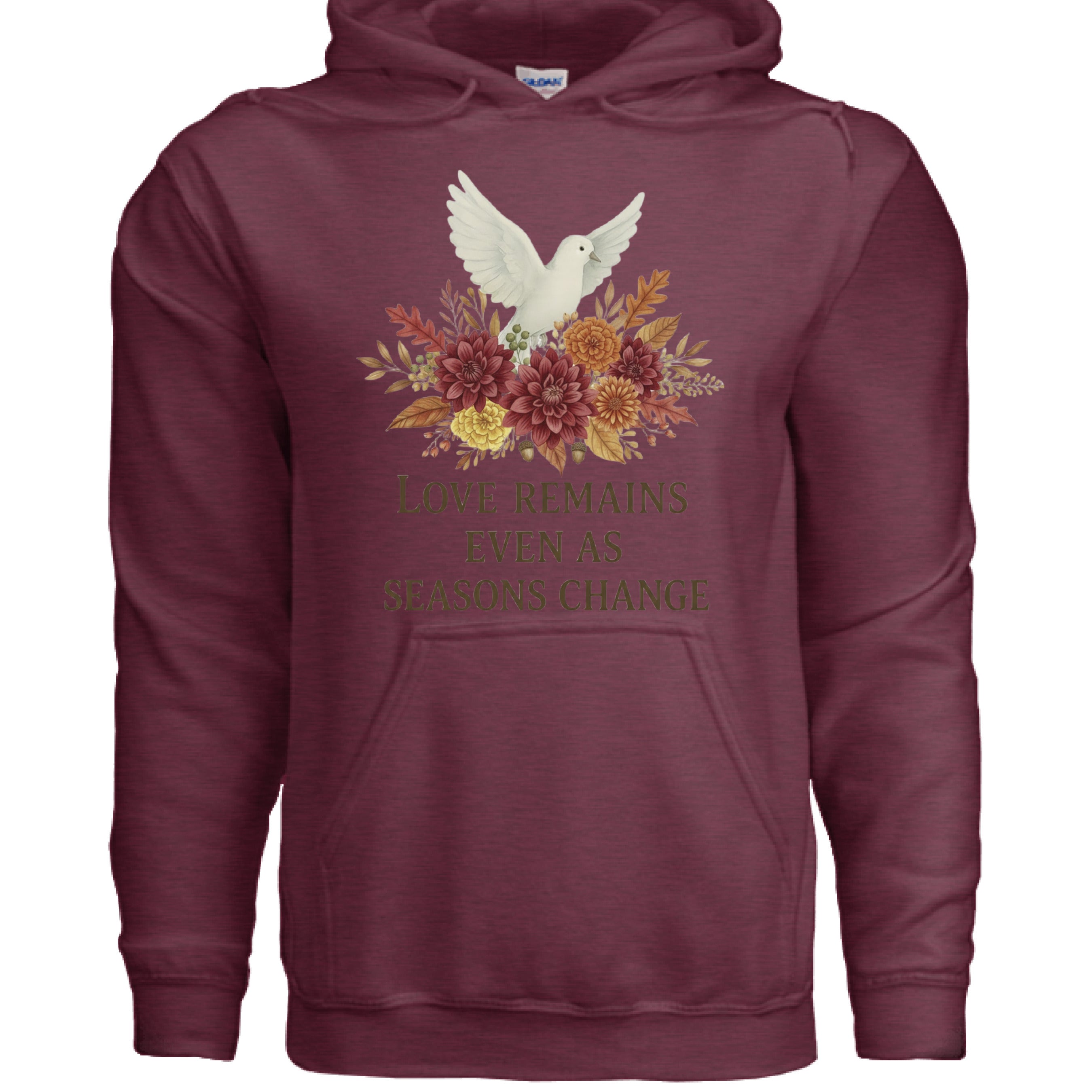 Heather Sport Dark Maroon - FRONT