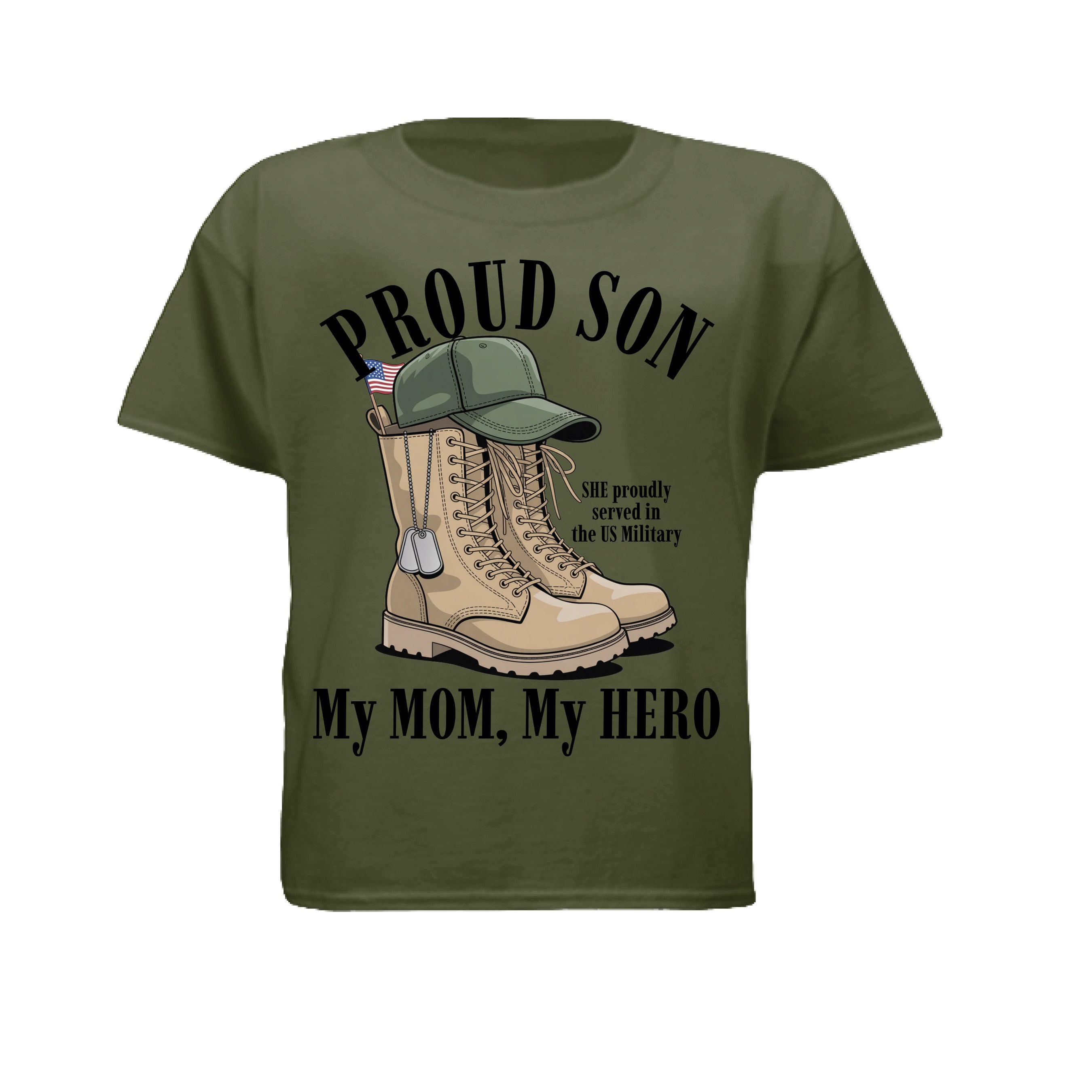 Military Green - FRONT