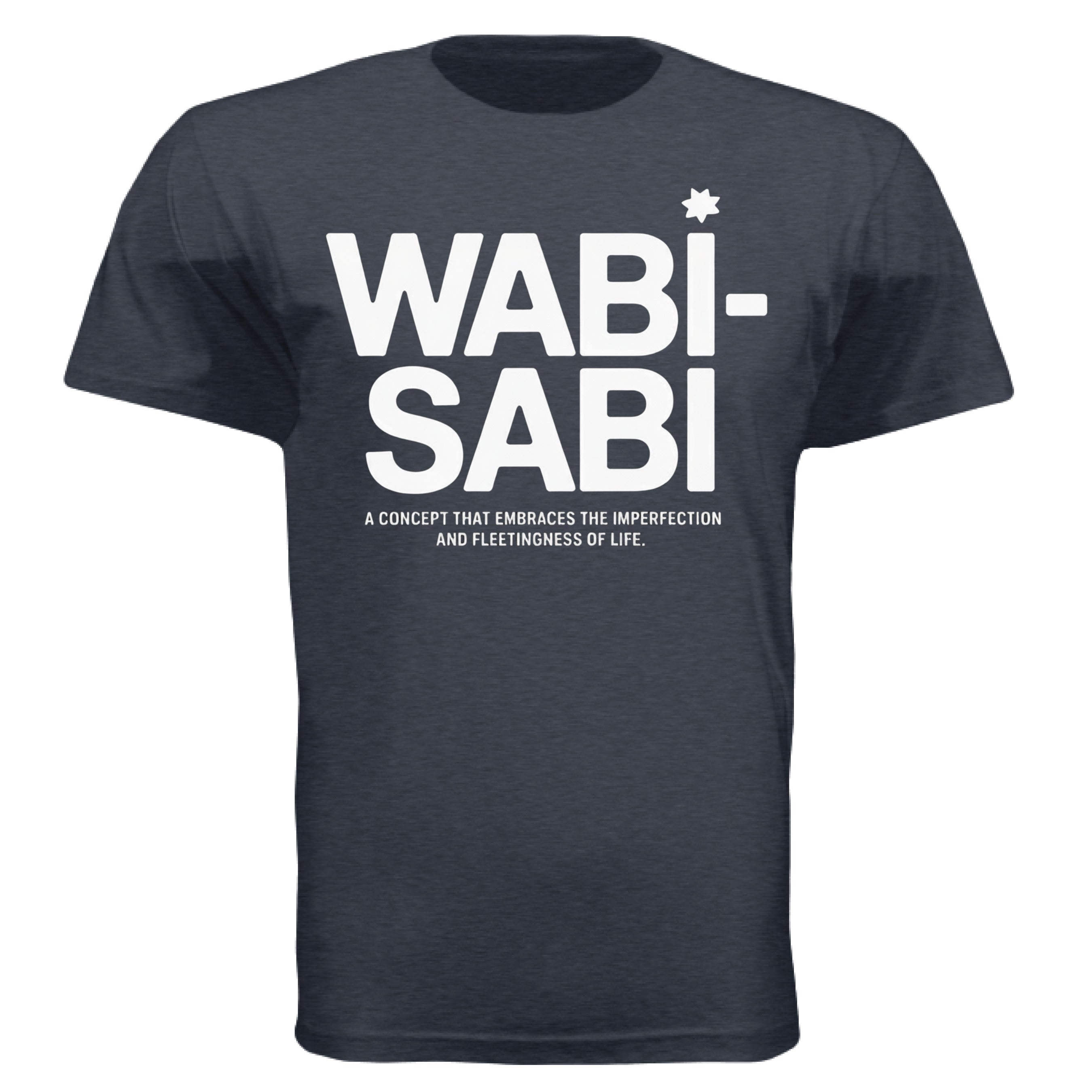 Heather Navy - FRONT